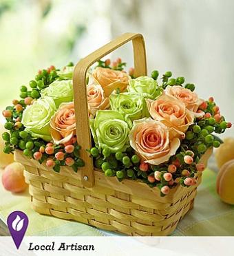Basket Full of Roses